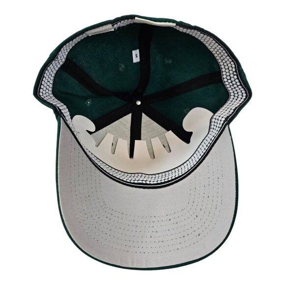 Huskies Script Embroidered Adult M Cap Trucker Baseball Hat NOS Vintage 90s - Picture 5 of 14